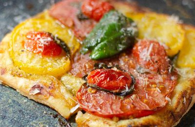 Tarte croustillante aux tomates