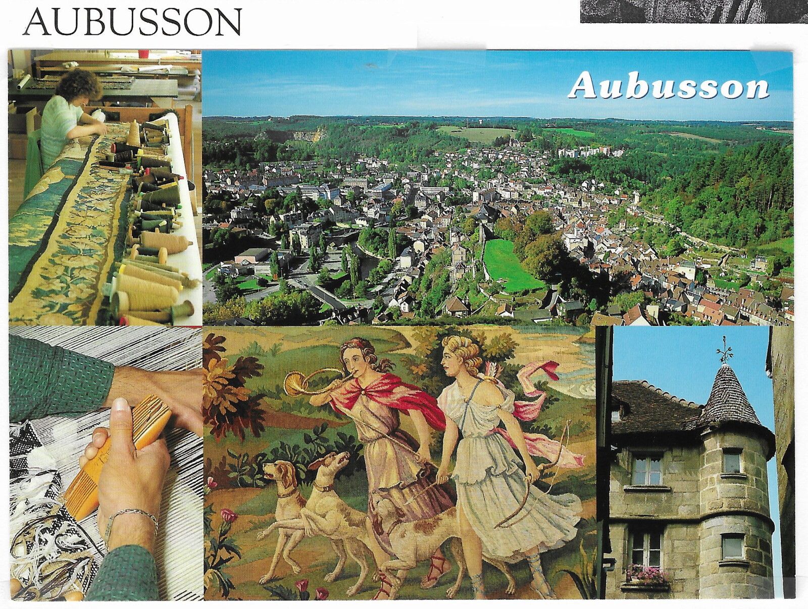 carte postale aubusson