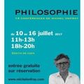 CAEN du 10 au 16 juillet 2017: Premier festival de PHILOSOPHIE de l'Athènes normande...