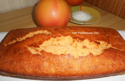 Cake Pamplemousse-Coco