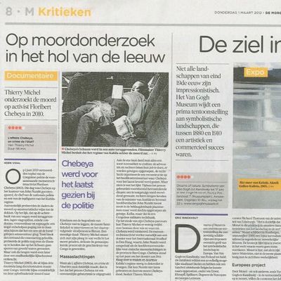 De Morgen: 01/03/2012