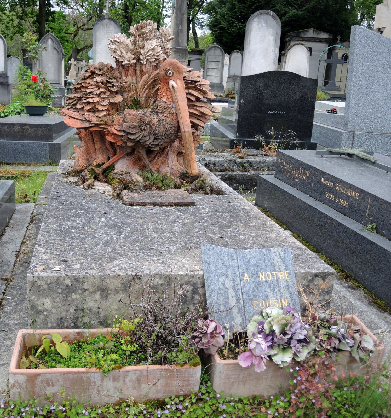 Paris, cimetière Montparnassse, tombe de Gérard Bathélémy (75)