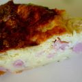 La quiche sans pate façon lorraine