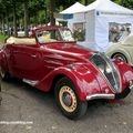 La Peugeot 302 cabriolet de 1937 (9ème Classic Gala de Schwetzingen 2011)