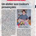 Lu dans LA PROVENCE du 10 mars 2010