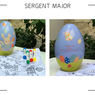 OEUF DE PAQUES SERGENT MAJOR
