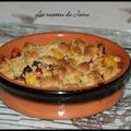 crumble à la mangue