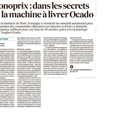 Les secrets d'une machine à livrer