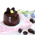 Entremets individuel chocolat - fruits rouges