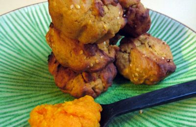 Cookies au potimarron et sésame