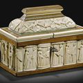 Embriachi Workshop, Italian, Venice, 15th century, Betrothal casket