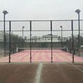 Construction du court de Padel du club de tennis d'ozoir-la-Ferriere