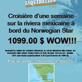 Promo croisière à un prix fou !!