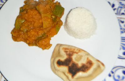 Curry de potimarron et lentilles corail