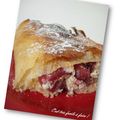 STRUDEL AUX CERISES ET AU FROMAGE BLANC