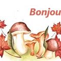 Récoltes d'automne