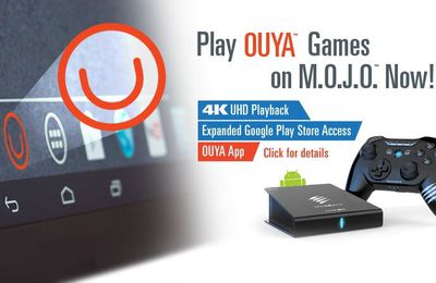 Les jeux mobiles de la Ouya débarquent sur la M.O.J.O