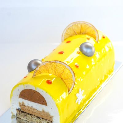 Bûche de Noël 2016 "Winter-sun"