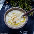 Soupe à l'oignon et foie gras