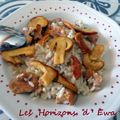 Risotto aux girolles et oronges