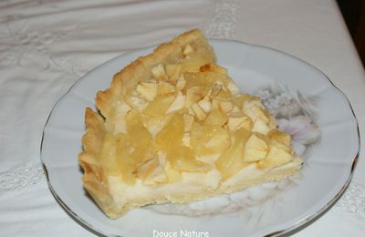 Tarte pomme ananas !!