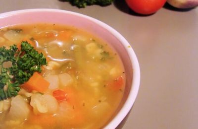 Soupe Minestrone Végétarien