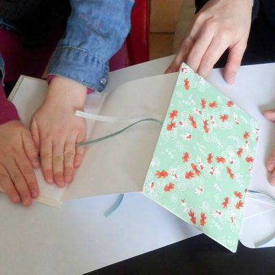 Atelier reliure pour enfants