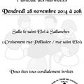 Réunion de l'amicale des marmottes le 28/11/2014