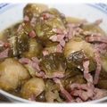 Choux de Bruxelles au bacon (Cookéo)