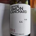 Alsace: Paul Ginglinger : Riesling Drei Exa 2015, Montagne Saint Emilion : Simon Blanchard : Village 2015 et 2016