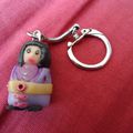 kokeshi en porte clef 