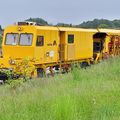 Machine de chantier MATISA de retour à Belfort, en zone chantier SNCF 2023 !