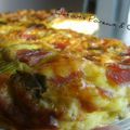 Clafoutis Poireaux & Cumin