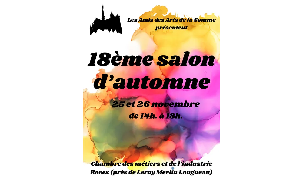 Invitation et affiche 18ème Salon d'Automne