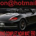 Porsche Boxster, Porsche Boxster, essai video Porsche Boxster, covering Porsche Boxster, Porsche Boxster noir mat