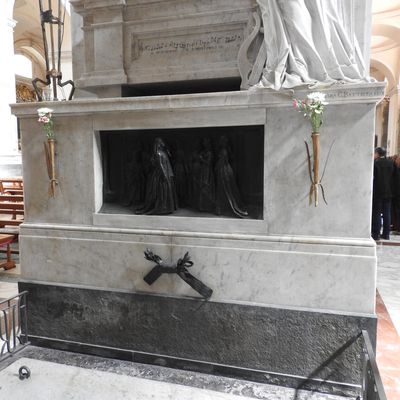La tombe de Bellini, héros de Catane (cathédrale de Catane)