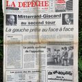 Présidentielles 1981 avec La Dépêche