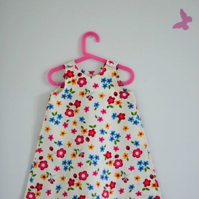 Elfé une petite robe trapèze flashy