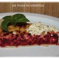 Tarte betteraves feta ( Thermomix en partie)