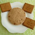 cookie cru aux biscuits speculoos minceur hyperprotéinés et au psyllium (diététique, sans oeuf ni beurre et riche en fibres)