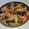 Paëlla aux fruits de mer (et pas que...)