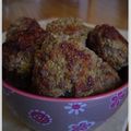 Boulettes de viandes aux diverses saveurs...