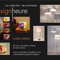 Les luminaires Design, suspensions, horloges, projection d'images...