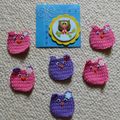 Chouettes au crochet !