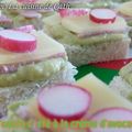  ღ " MIAM " Toasts d'été à la crème d'Avocat ..