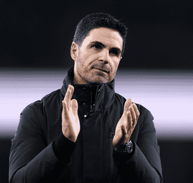 La réaction de Mikel Arteta après le match de Crystal Palace