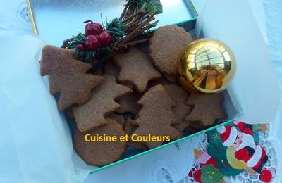 Biscuits de Noël cacao-cannelle
