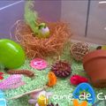 Bac sensoriel "Printemps" / Sensory bin "Spring"