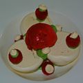 La Pavlova framboise et basilic