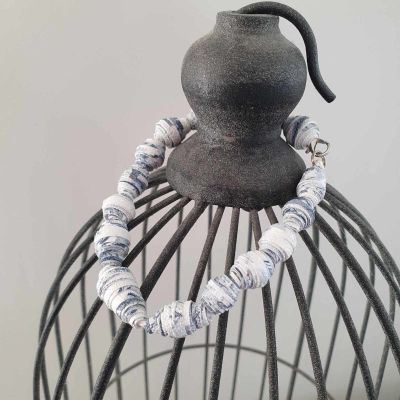 DIY - un bracelet en papier peint ???